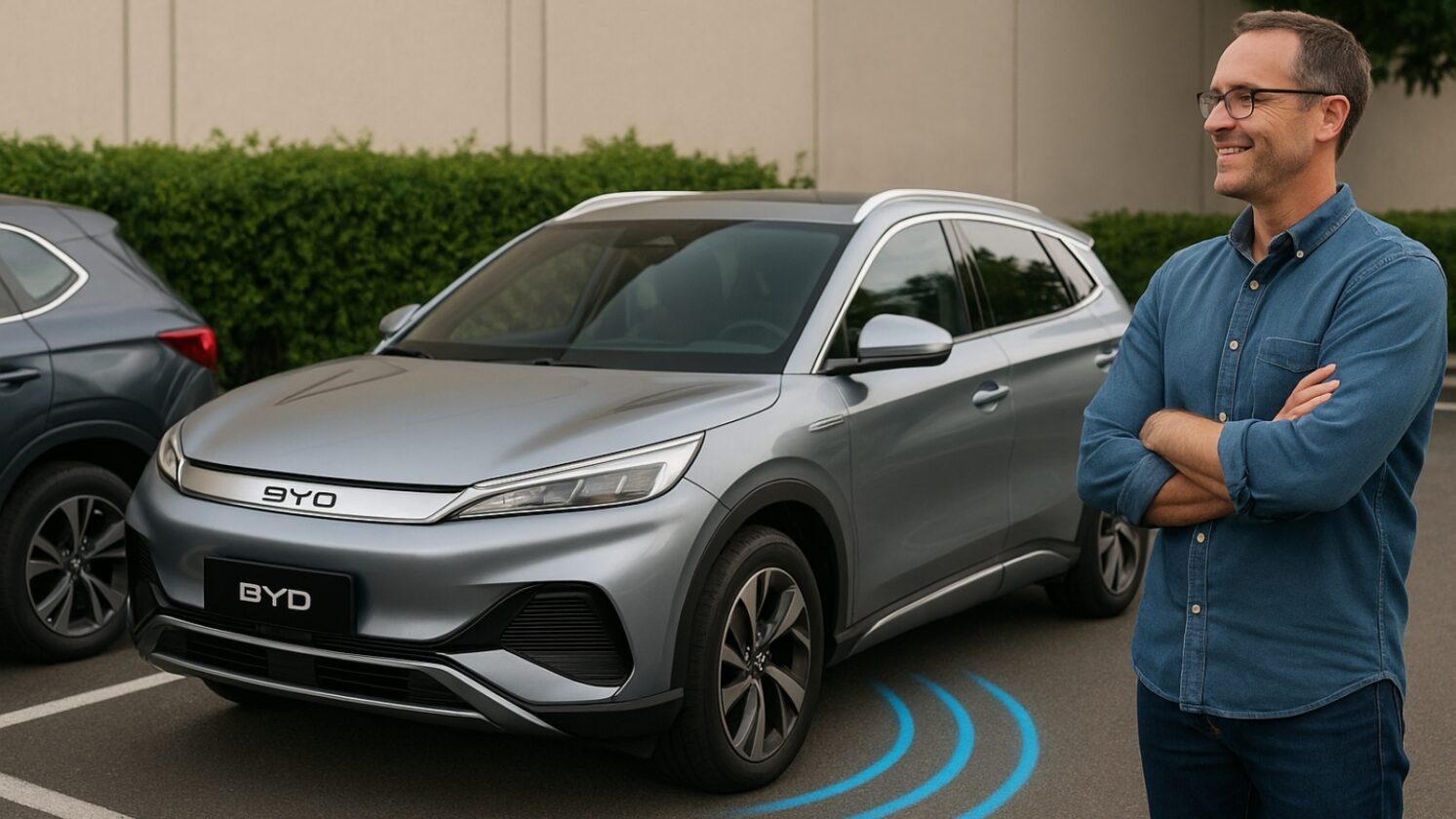 BYD diz que vai pagar usuário se tiver danos com seu sistema de estacionamento autônomo - Imagem: ChatGPT