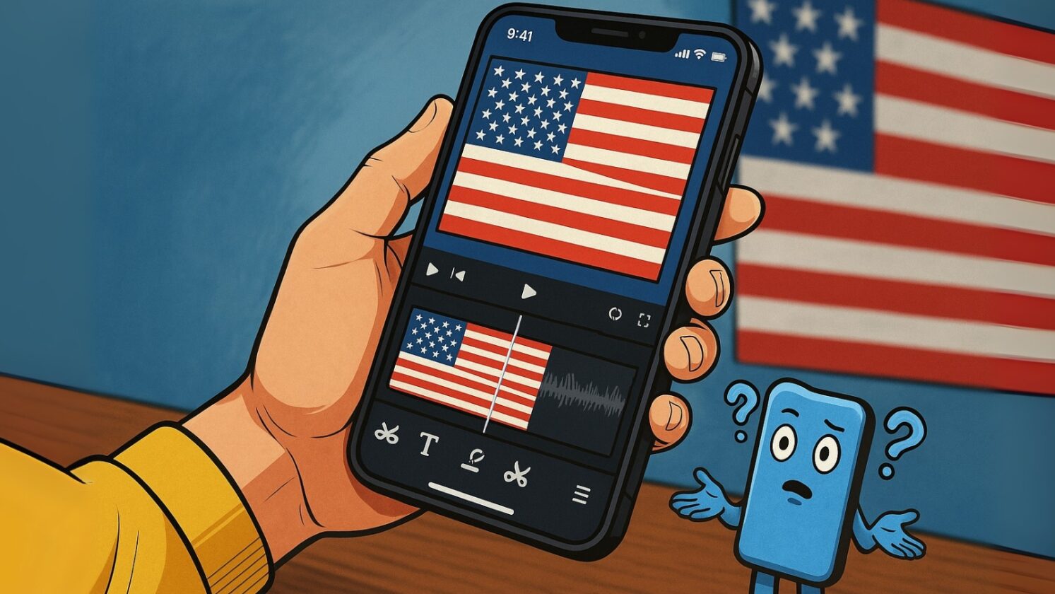 ByteDance prepara versão do CapCut exclusiva para os EUA - Imagem: ChatGPT