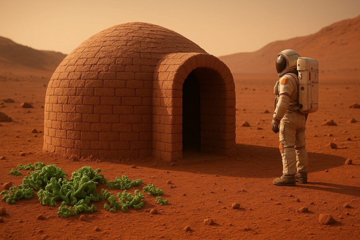 Casas em Marte