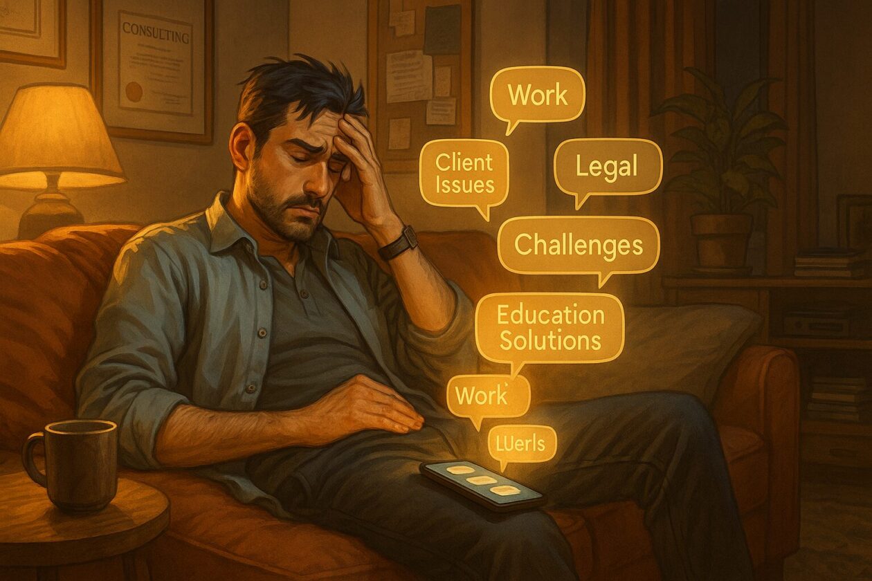 Desconexão digital: Justiça espanhola condena empresa por e-mails durante licença médica - Imagem: ChatGPT