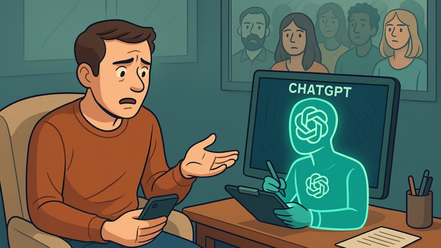 ChatGPT não tem confidencialidade de terapeuta, alerta Sam Altman - Imagem: ChatGPT
