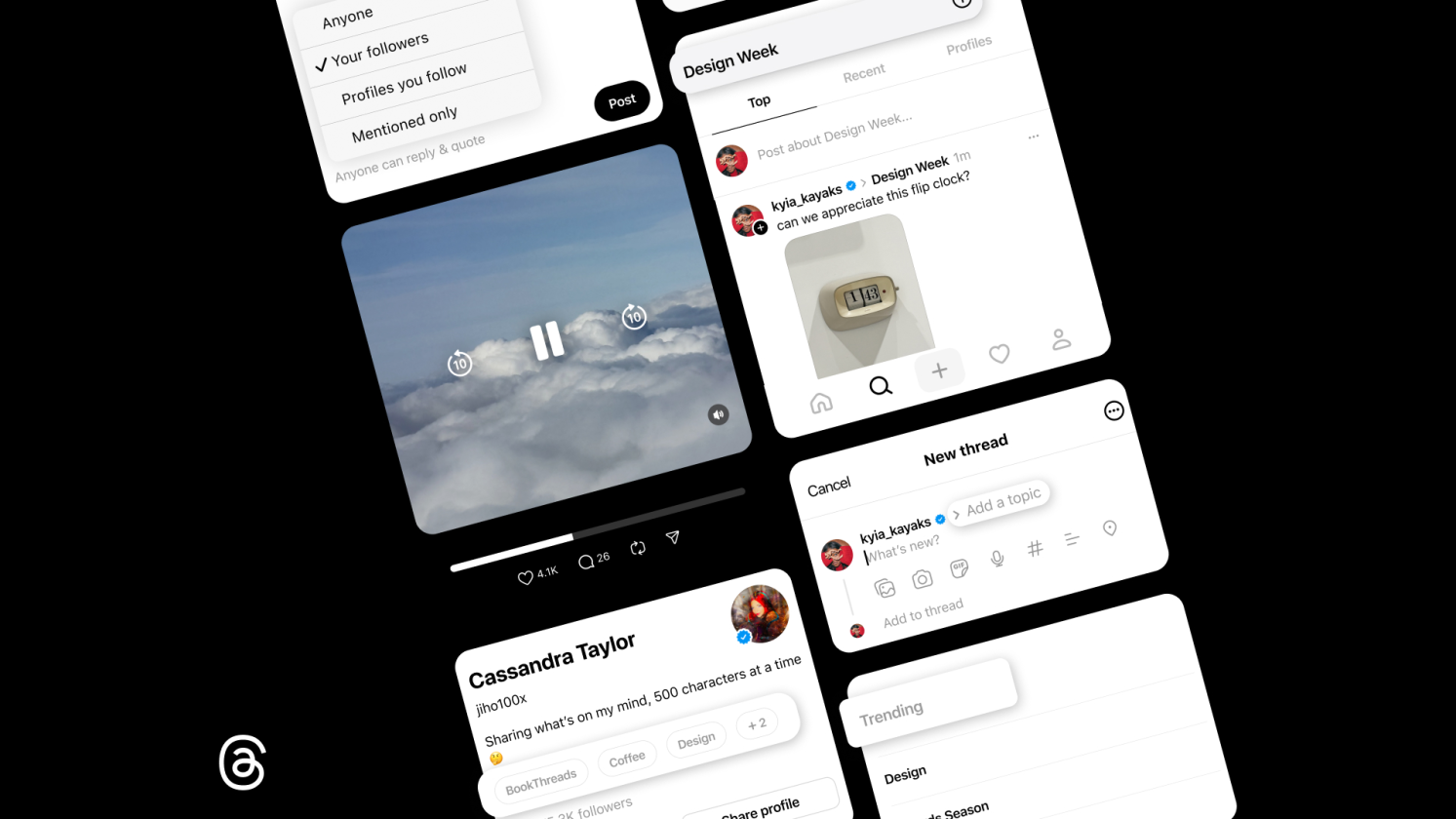 Threads lança novas métricas e mira ultrapassar X - Imagem: Threads (Divulgação)
