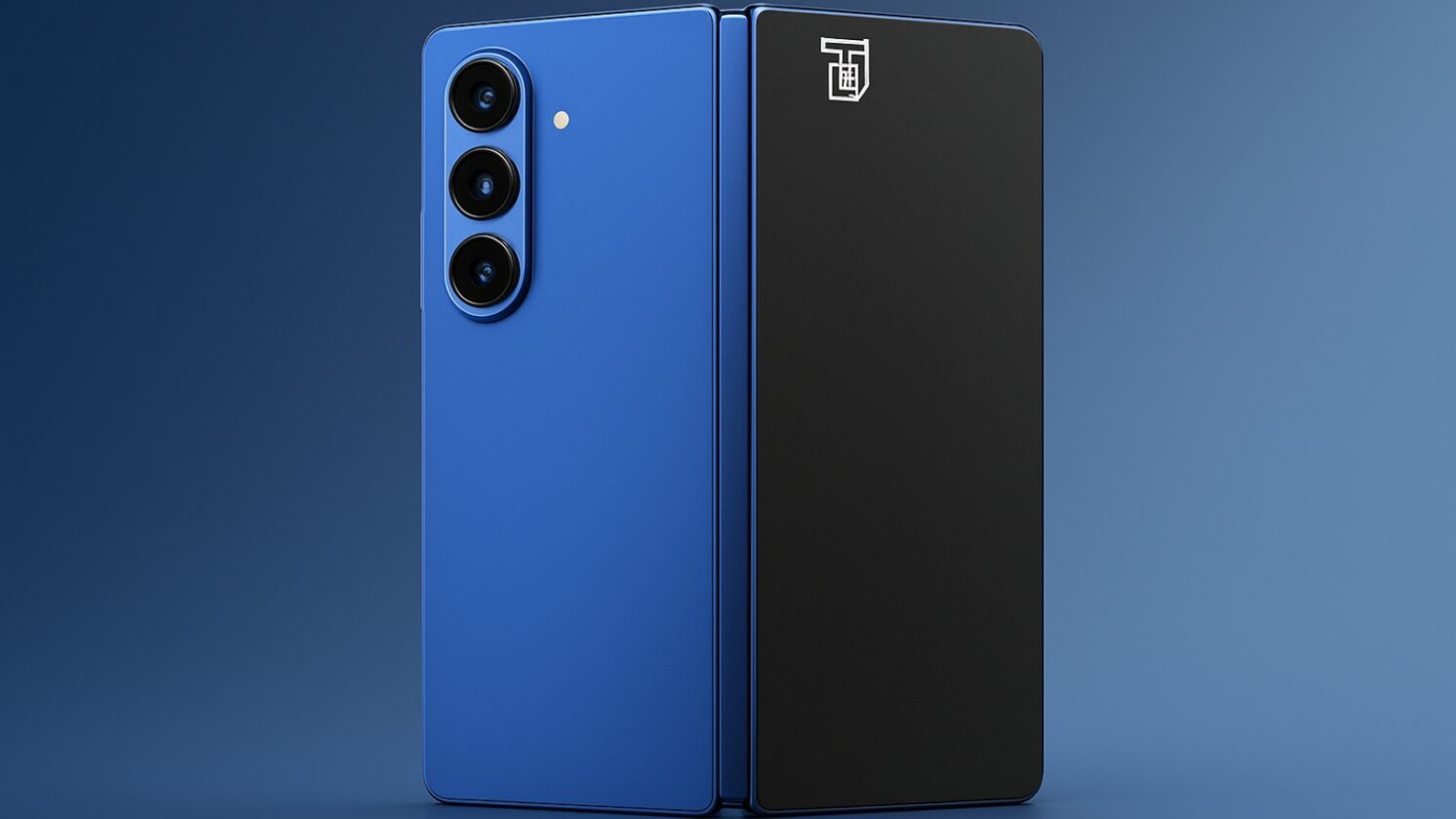 Galaxy Z Fold 7 vaza com design mais fino e novo acabamento - Imagem: ChatGPT