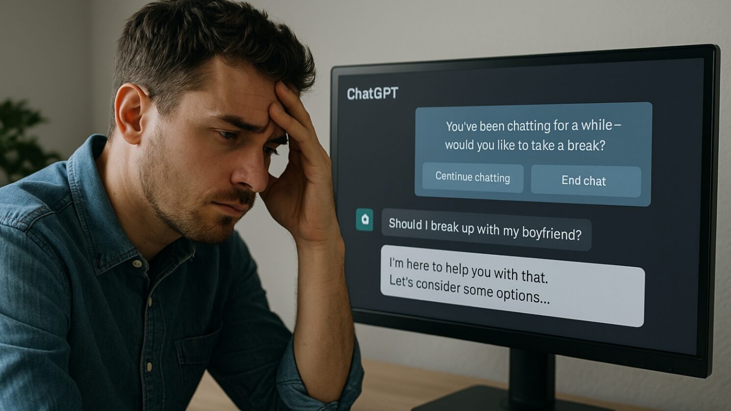 ChatGPT agora vai detectar sofrimento emocional e emitir alertas - Imagem: ChatGPT