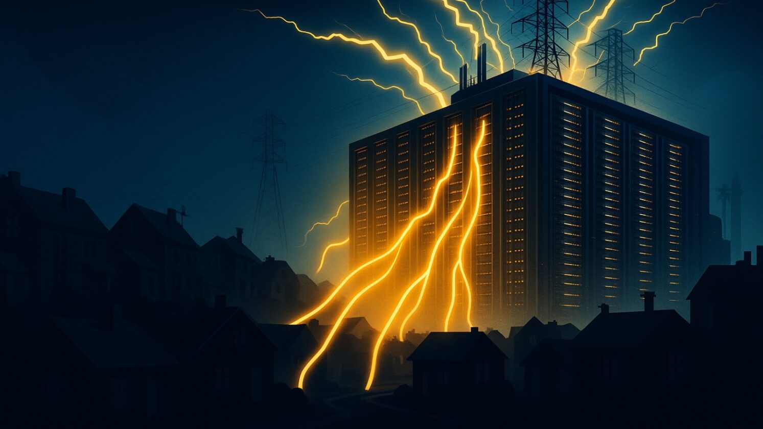 Data centers de IA no Brasil podem consumir energia de 16 milhões de casas - Imagem: ChatGPT