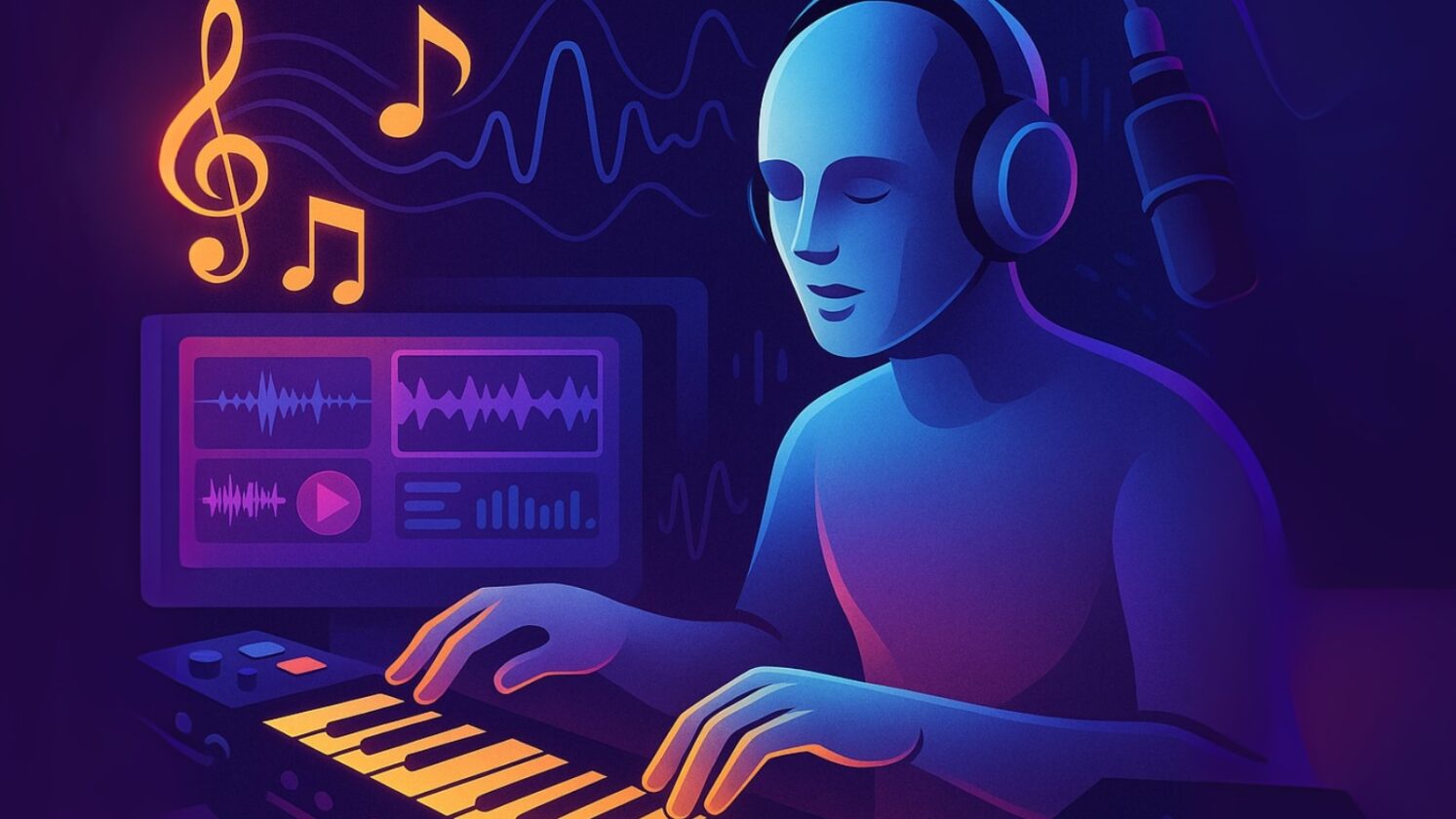 ElevenLabs lança IA para criar músicas com uso comercial liberado - Imagem: ChatGPT