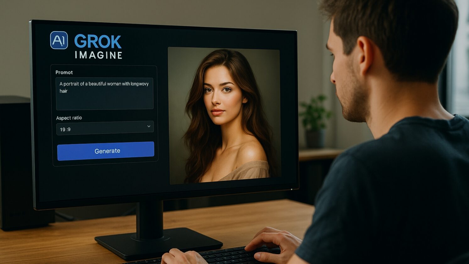 Grok Imagine libera geração de vídeos adultos com IA no app da X - Imagem: ChatGPT