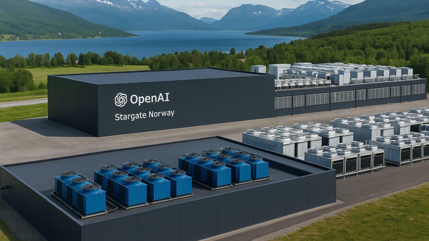OpenAI lança Stargate Norway, seu primeiro data center de IA na Europa - Imagem: ChatGPT