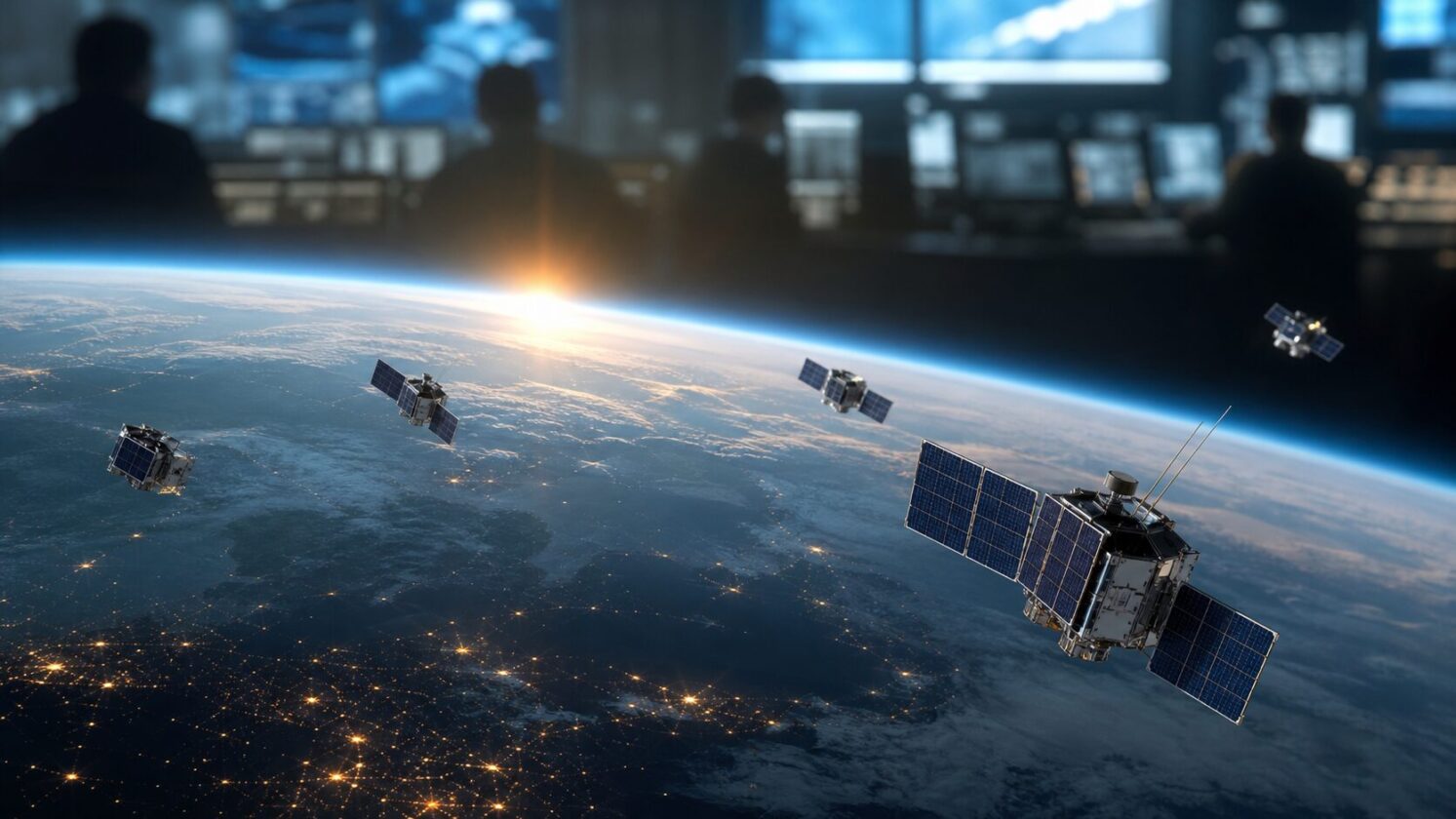 Imagem editorial para a matéria: Amazon avança com Leo e indica plano para lançar mais de 5 mil satélites