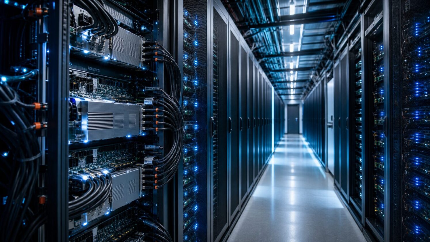 Imagem editorial para a matéria: AMD anuncia acordo de até US$ 5 bilhões com a Anthropic para ampliar infraestrutura de IA
