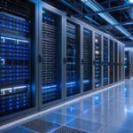 Imagem editorial para a matéria: AMD detalha plataforma Helios para ampliar disputa por infraestrutura de IA em escala de rack