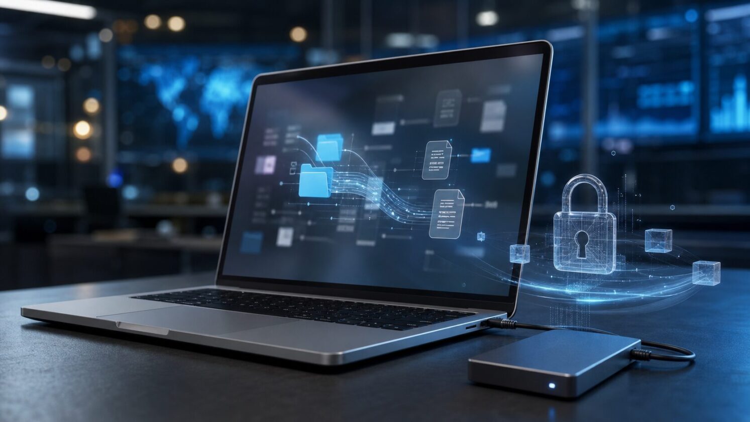 Imagem editorial para a matéria: Apple passa a permitir conversão direta de HFS+ criptografado para APFS no macOS 28