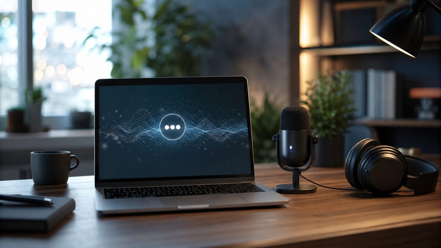 Imagem editorial para a matéria: Atualização do ChatGPT para desktop pode ampliar uso do Voice em tarefas no computador