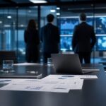 Imagem editorial gerada para a pauta: Chefe de segurança da OpenAI estaria deixando o cargo em meio a reorganização