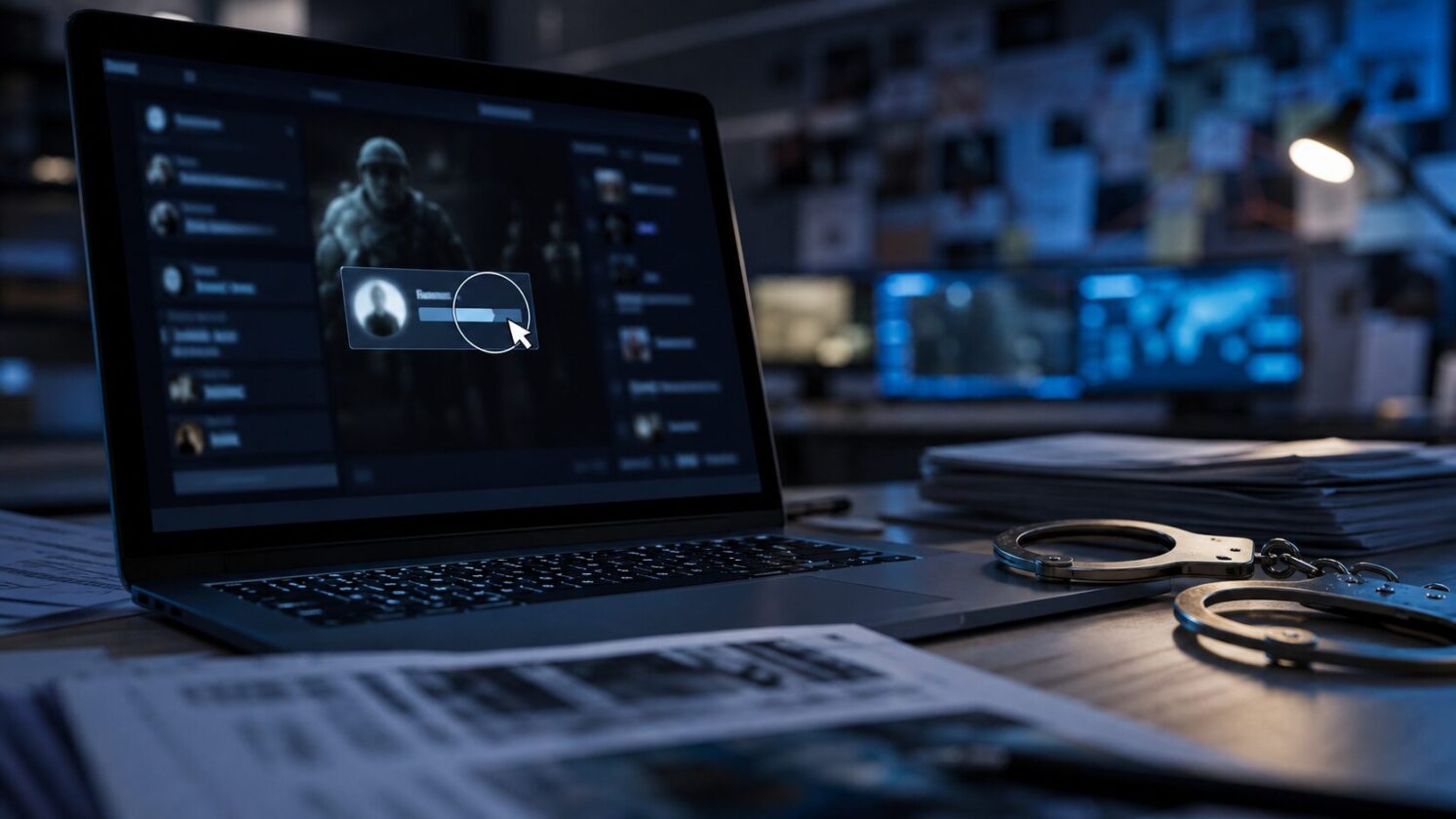 Imagem editorial para a matéria: Erro em nome de usuário levou gamer inocente à prisão por 18 meses