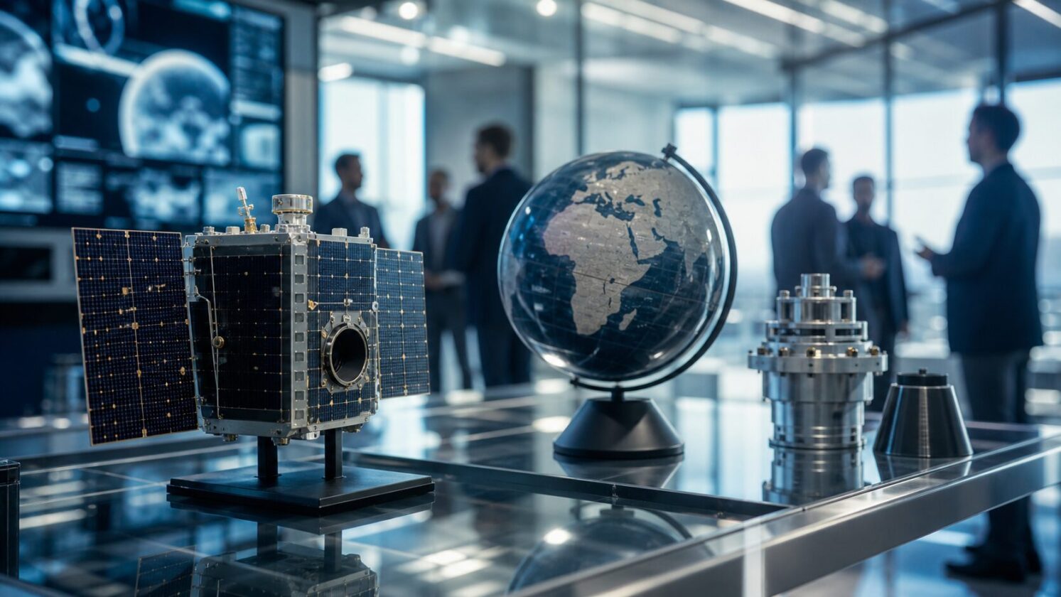 Imagem editorial para a matéria: ESA reunirá startups espaciais em evento na Holanda para aproximar empresas da indústria europeia