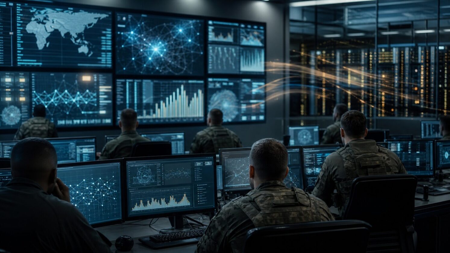 Imagem editorial para a matéria: Exército dos EUA teria limitado uso de IA após consumo acelerado de tokens