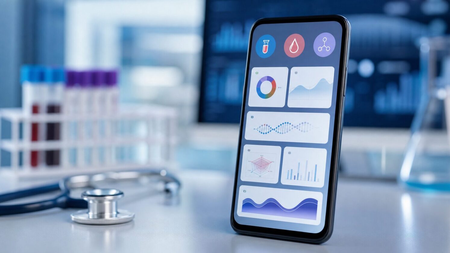 Imagem editorial para a matéria: Google Health pode ganhar recurso para resumir exames em visual no Android