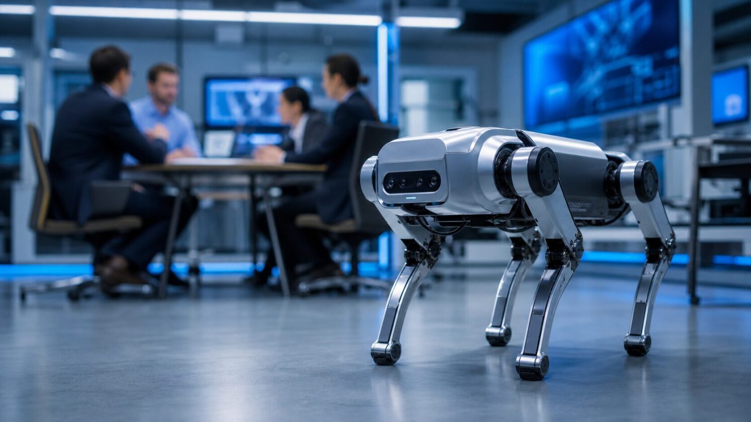 Imagem editorial para a matéria: Hyundai avalia assumir controle total da Boston Dynamics