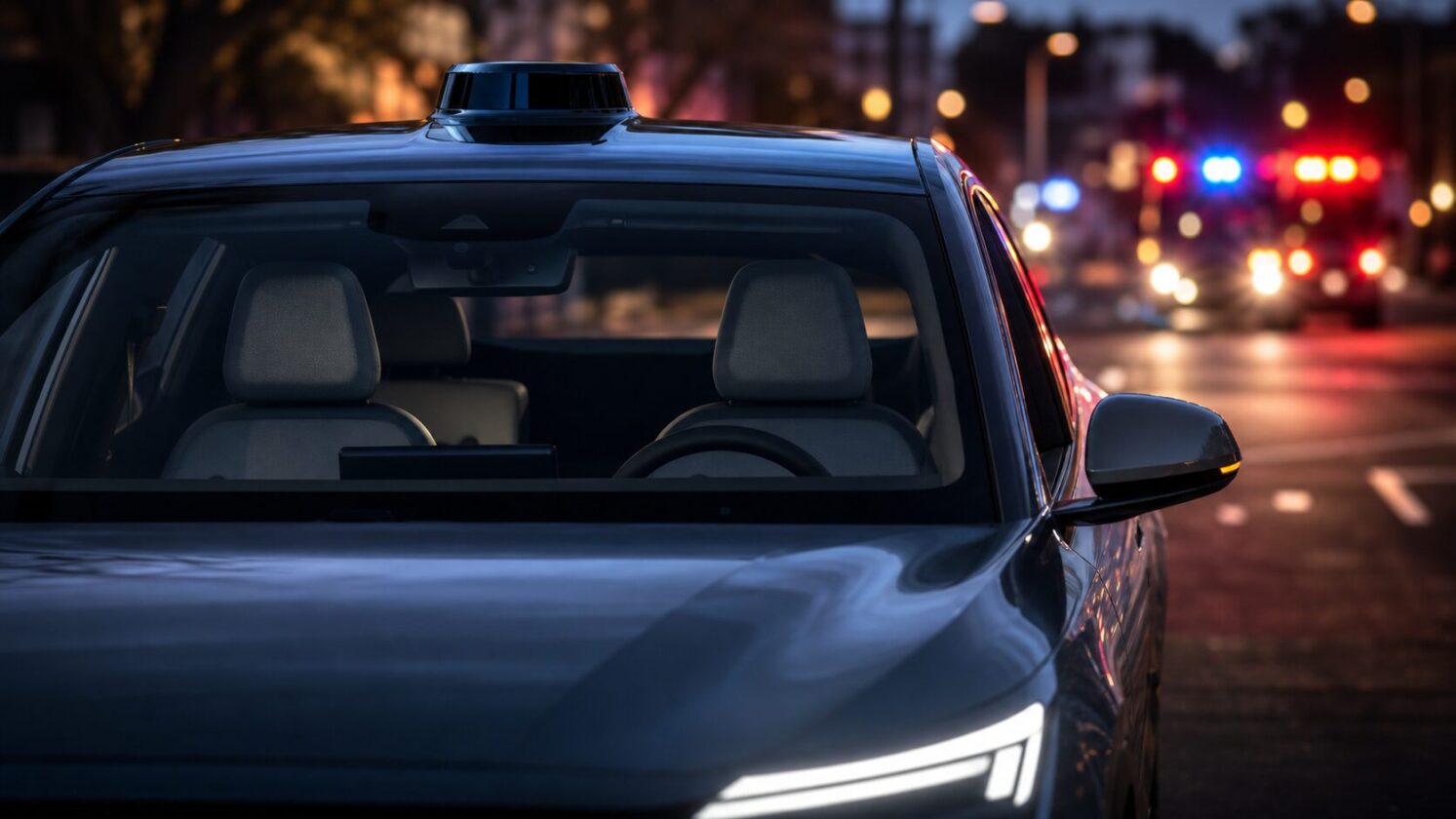 Imagem editorial para a matéria: Investigação dos EUA aponta que motorista sobrepôs Full Self-Driving da Tesla antes de acidente fatal
