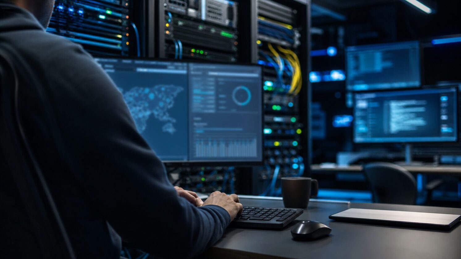 Imagem editorial para a matéria: LegacyHive surge como ferramenta pós-comprometimento voltada a ambientes Microsoft legados
