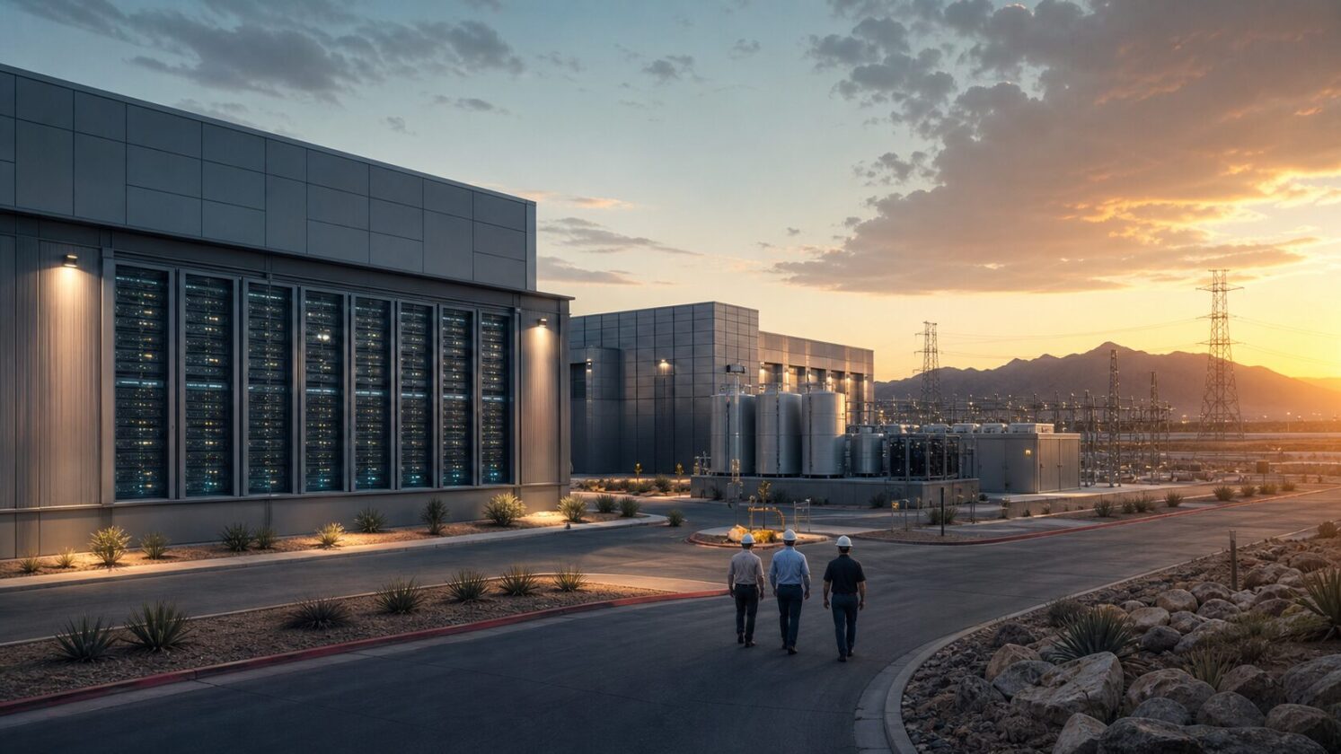 Imagem editorial para a matéria: Meta e BlackRock anunciam venture para desenvolver campus de data center no Texas