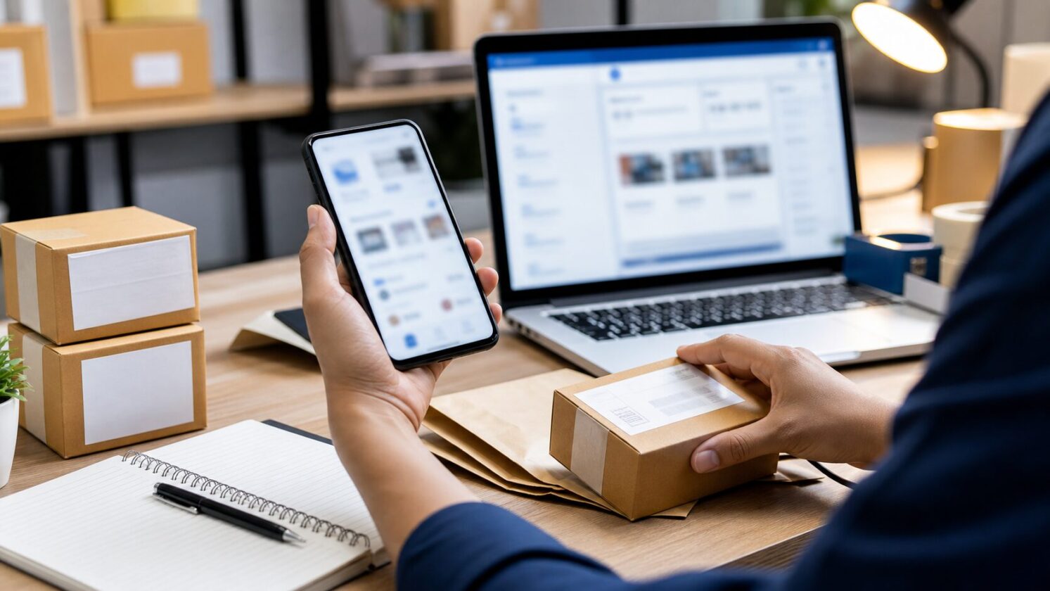 Imagem editorial para a matéria: Meta lança app Seller para organizar vendas no Facebook Marketplace