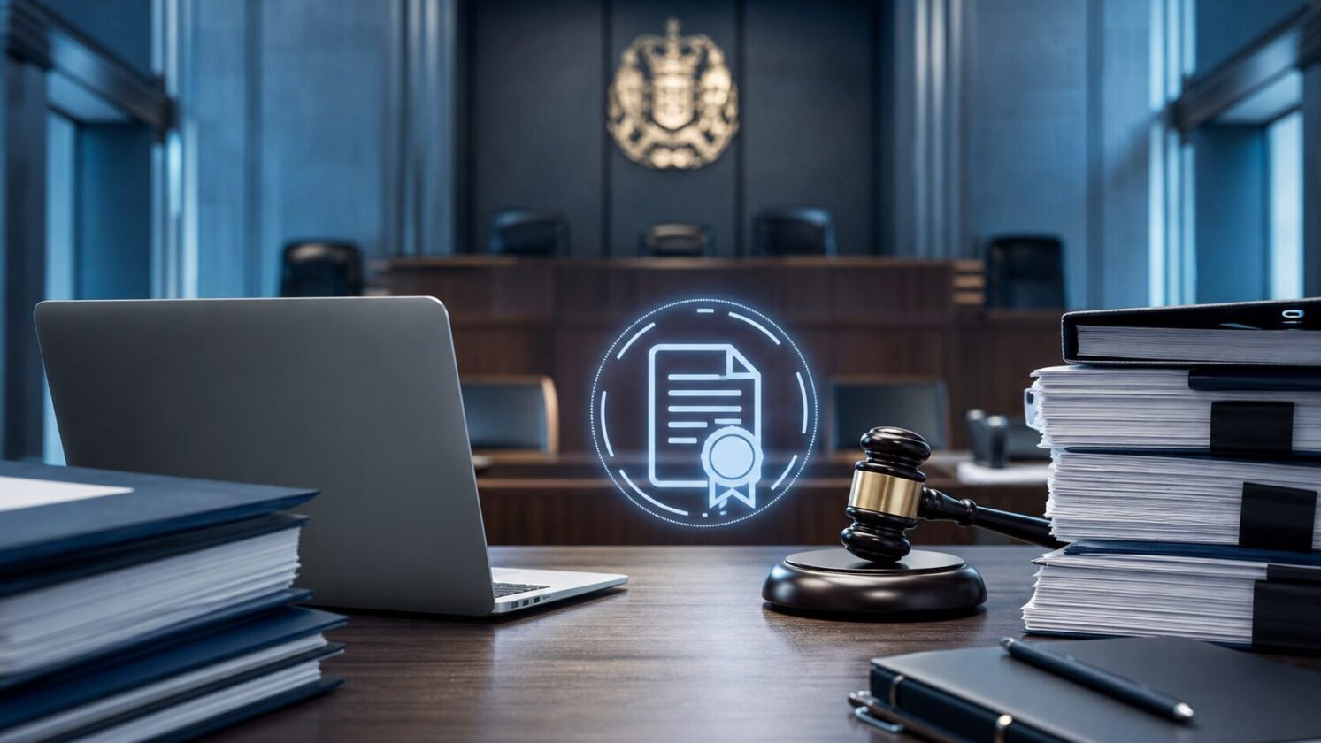 Imagem editorial para a matéria: Microsoft leva à Suprema Corte do Reino Unido disputa sobre revenda de licenças usadas
