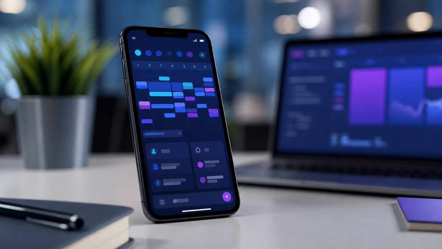 Imagem editorial para a matéria: Microsoft Teams exigirá atualização no celular até outubro para manter acesso ao calendário