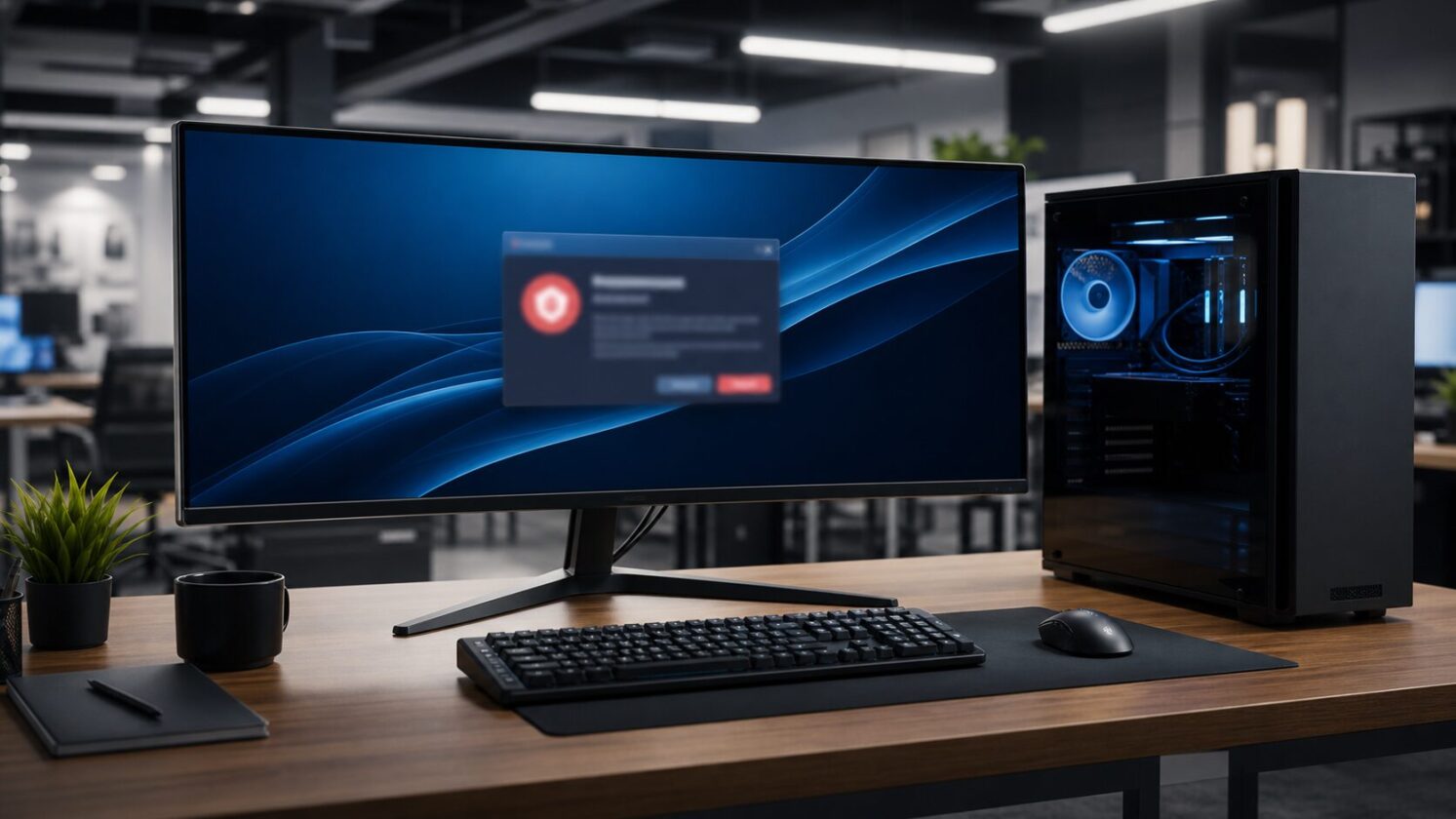 Imagem editorial para a matéria: Monitores LG podem levar pop-ups da McAfee ao Windows 11 após atualização