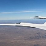 Imagem editorial para a matéria: NASA detalha por que o X-59 precisa de uma aeronave de perseguição nos testes
