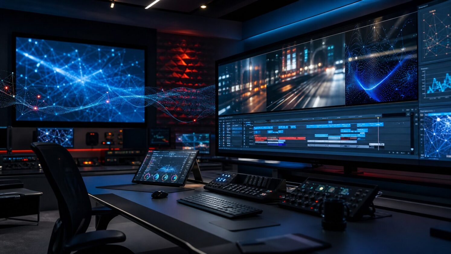 Imagem editorial para a matéria: Netflix afirma ter usado IA em cerca de 300 títulos em 2026