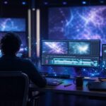 Imagem editorial para a matéria: Netflix diz que cerca de 300 títulos já usaram IA generativa, sobretudo na pós-produção