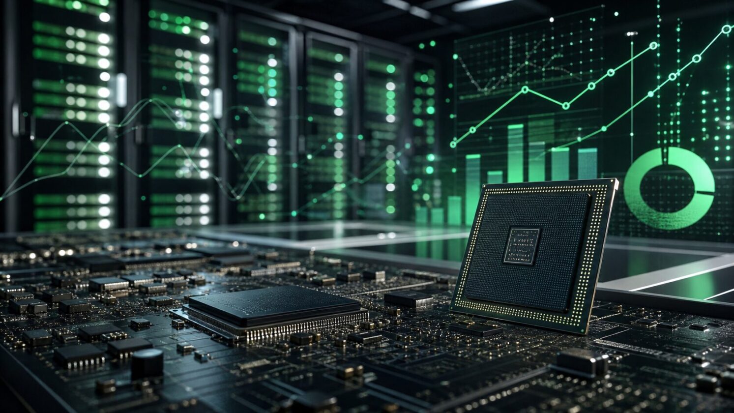 Imagem editorial para a matéria: NVIDIA destaca métrica de “inteligência por dólar” para pós-treinamento na era da IA agentiva