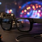 Imagem editorial gerada para a pauta: Óculos Ray-Ban Meta viram alvo de crítica de Lorde em festival