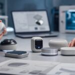 Imagem editorial para a matéria: OpenAI diz que desenvolve família de dispositivos para uso com IA