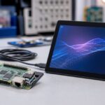 Imagem editorial para a matéria: Raspberry Pi amplia linha de acessórios com Touch Display 2 de 10,1 polegadas