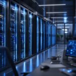 Imagem editorial gerada para a pauta: Reflection AI fecha acordo de US$ 1 bilhão em computação com a Nebius