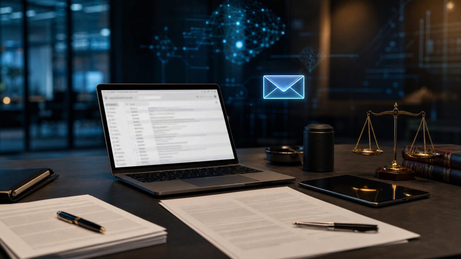 Imagem editorial para a matéria: Relatório aponta erro de e-mail em disputa entre Apple e OpenAI antes de processo