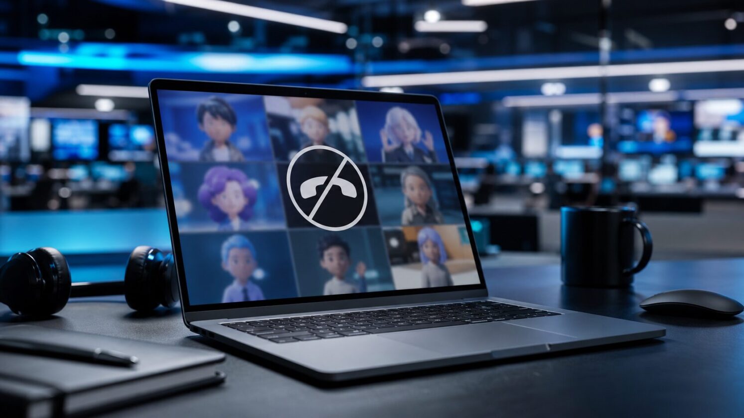 Imagem editorial para a matéria: Roblox encerrará serviço de videochamadas com avatares lançado em 2023