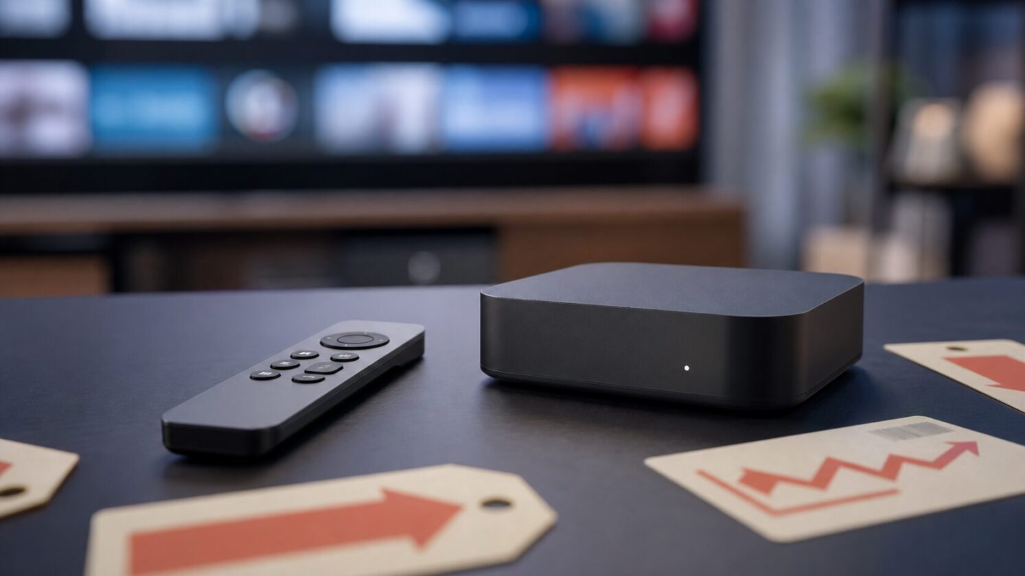 Imagem editorial para a matéria: Roku aumenta preços de aparelhos de streaming nos Estados Unidos