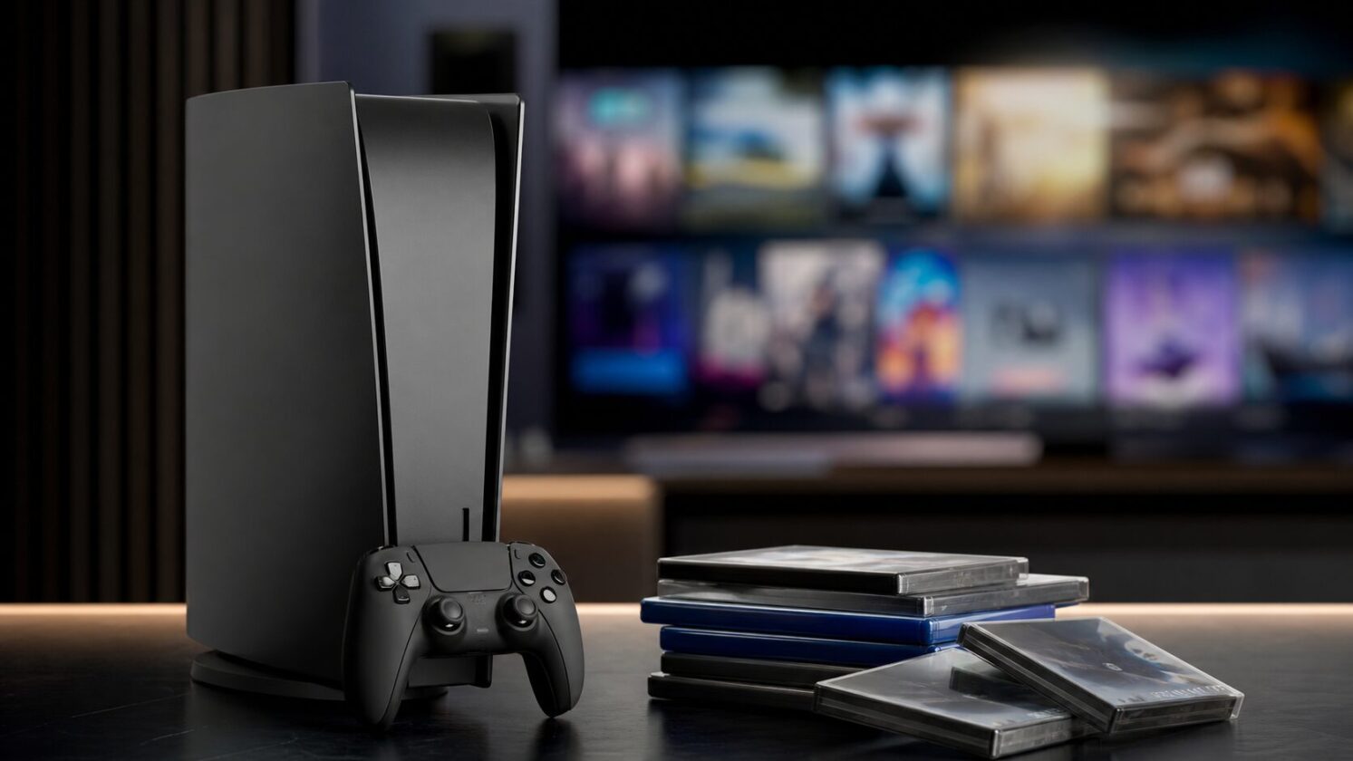 Imagem editorial para a matéria: Sony mantém plano de deixar discos físicos do PlayStation para trás