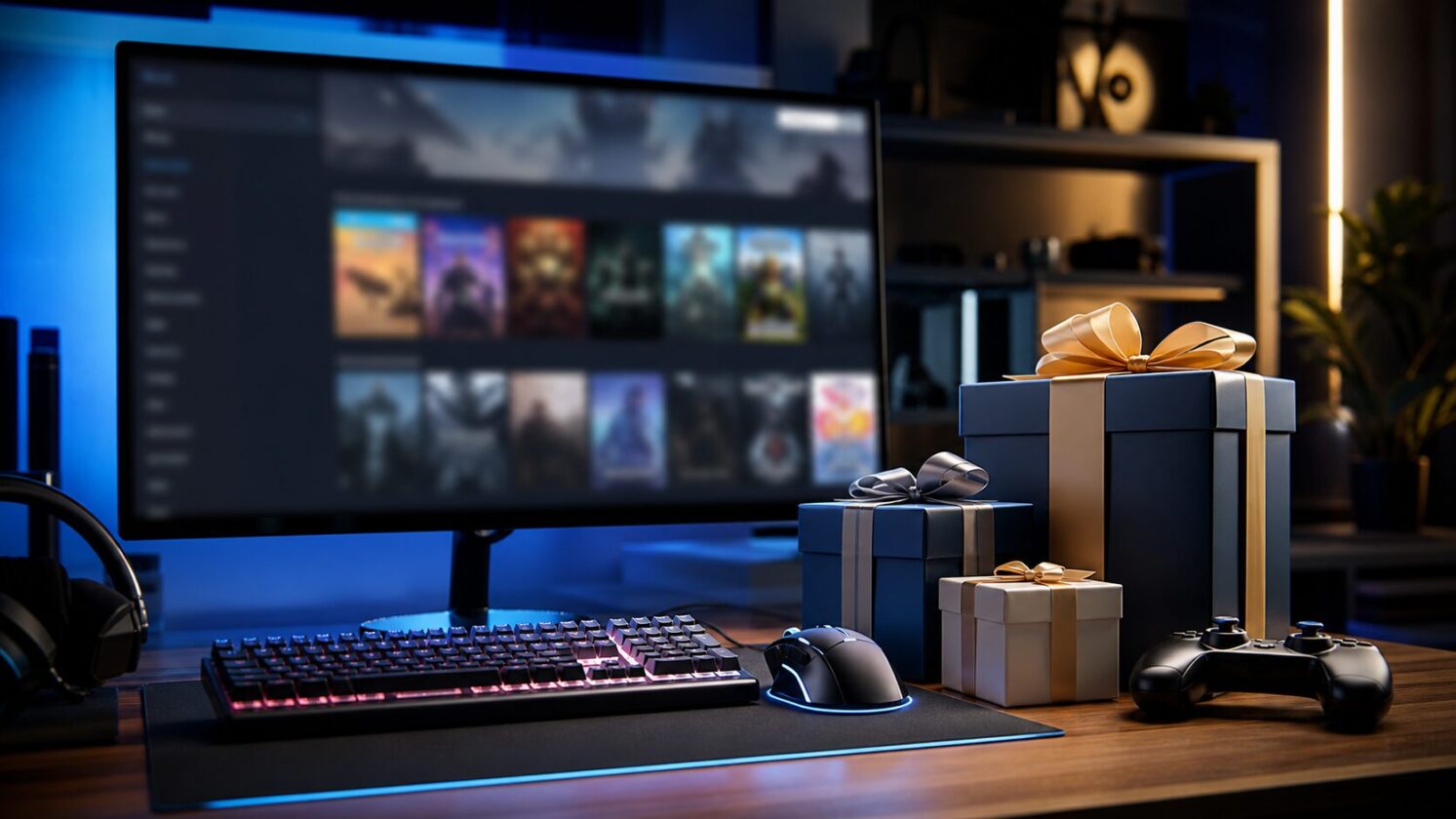 Imagem editorial para a matéria: Steam amplia sistema de presentes e ganha novos filtros na lista de desejos