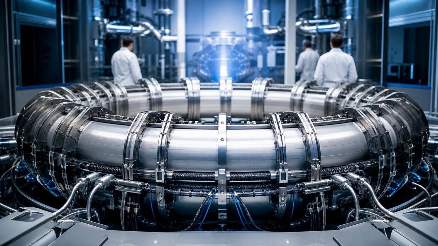 Imagem editorial para a matéria: Thea Energy recebe US$ 20 milhões para ampliar produção de ímãs para fusão nuclear