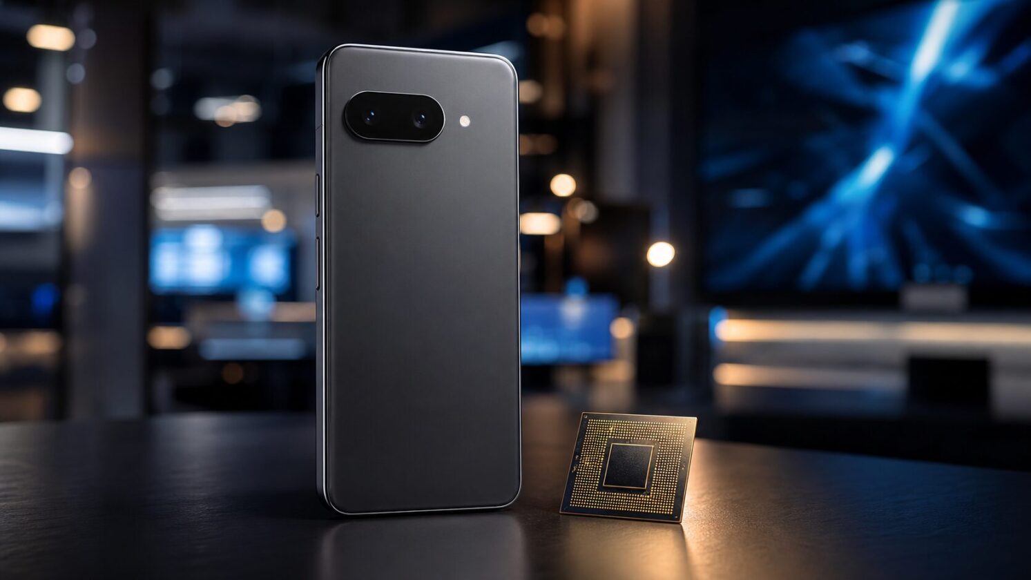 Imagem editorial para a matéria: Vazamento indica que Pixel 11a pode usar Tensor G6 após mudança vista no Pixel 10a