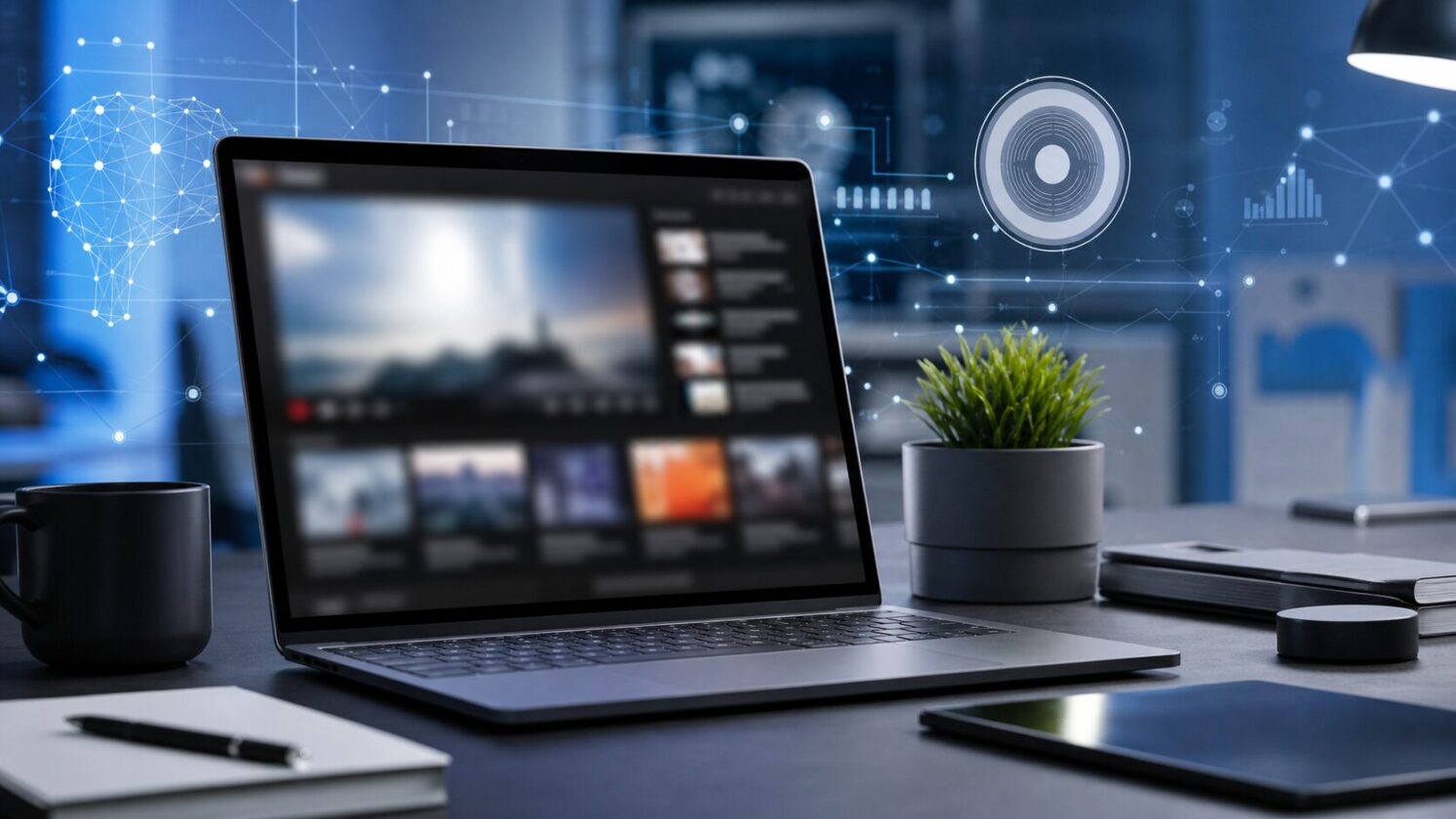 Imagem editorial para a matéria: YouTube endurece monetização e detalha restrições a vídeos de IA de baixa qualidade