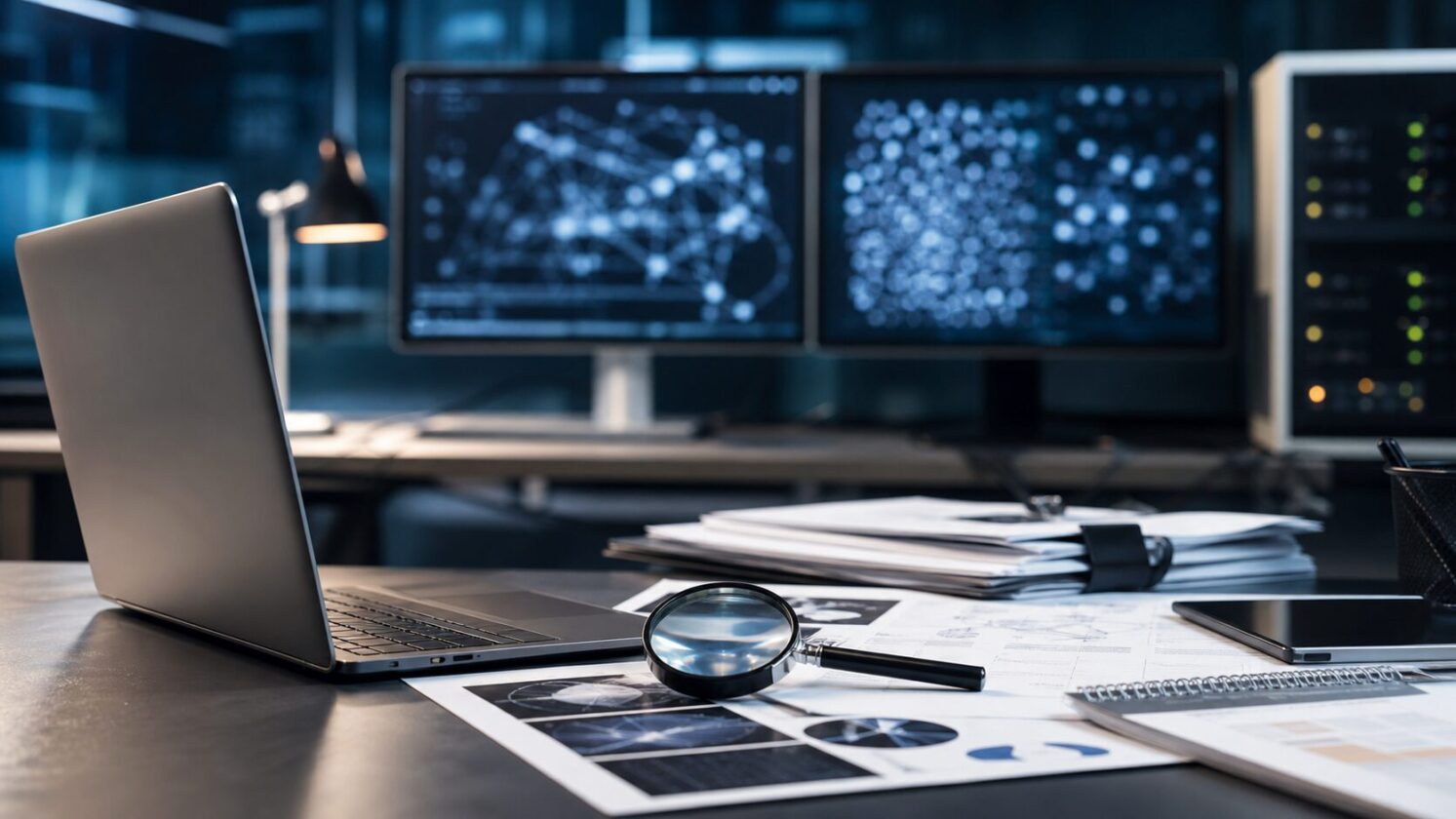 Imagem editorial para a matéria: Análise compara testes com agentes de IA da Anthropic e da OpenAI