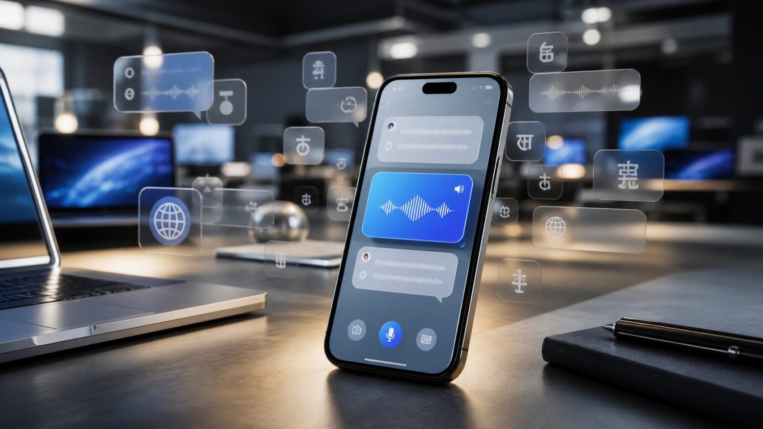 Imagem editorial para a matéria: Apple Translate deve receber nove novos idiomas e sotaques no iOS 27