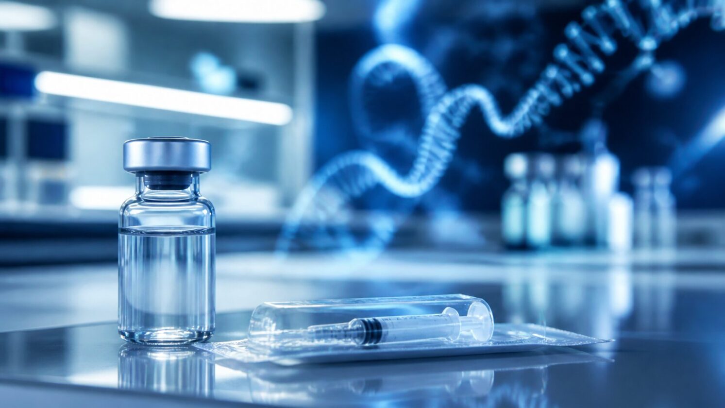 Imagem editorial para a matéria: aprova vacina mRNA contra gripe da Moderna após impasse regulatório