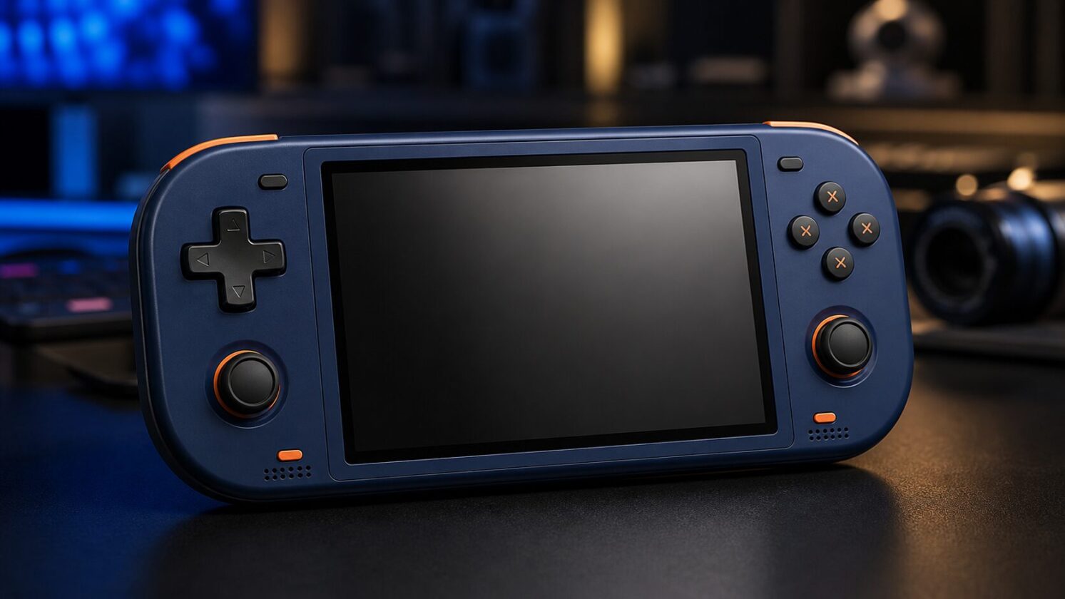 Imagem editorial para a matéria: Ayaneo revela portátil Konkr Pocket Advance com visual inspirado no Game Boy Advance
